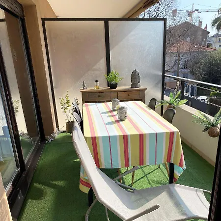 T2 Résidence élégante: Piscine, Parking, Proche Croisette Cannes